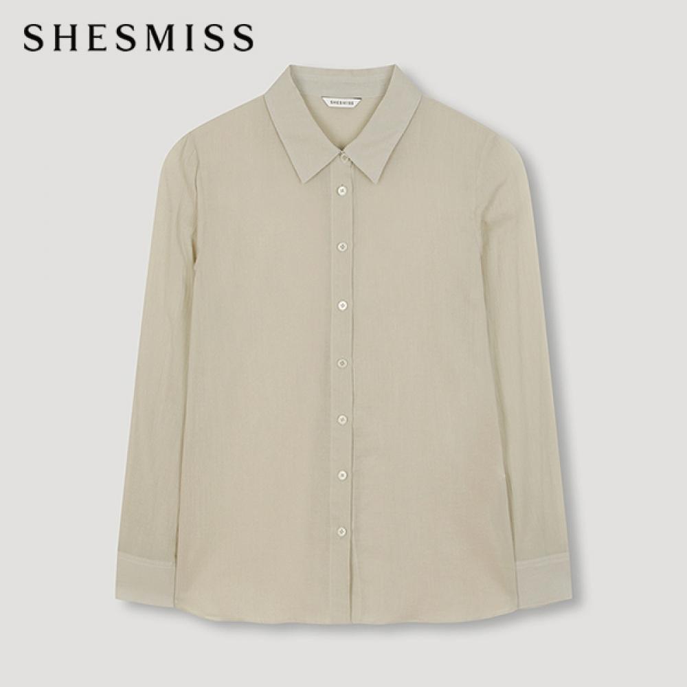 

She S MiSS baSic See Through Shirt SwwStn21030 Mi minted/55