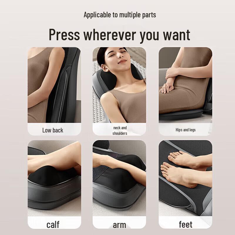 Aux K17 Full Body Kneading Massage Cushion