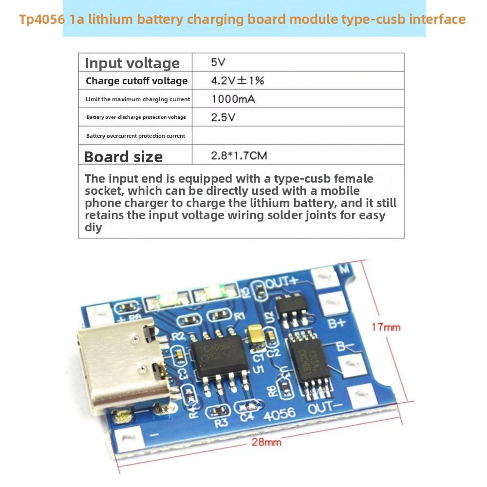 5/10 pcs Micro/Type C Interface Battery Charge Board 5V 1A Li Battery Module