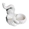 Portacandele a forma di animale, scultura con proboscide di elefante, portacandele a forma di tealight, piccoli portacandele decorativi, buoni regali portafortuna