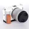 High Precise Aluminum Base Wooden Handle For R50V Cameras Hand Grip Improved Ergonomics And Durability 1/4inch Screw