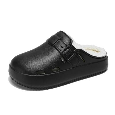 Fashion Fashion Winter Slippers Warm Fur Men Indoor Shoes Garden Clogs Couple Casual Shoes Luxury Sandals Comfort Home Soft Slippers