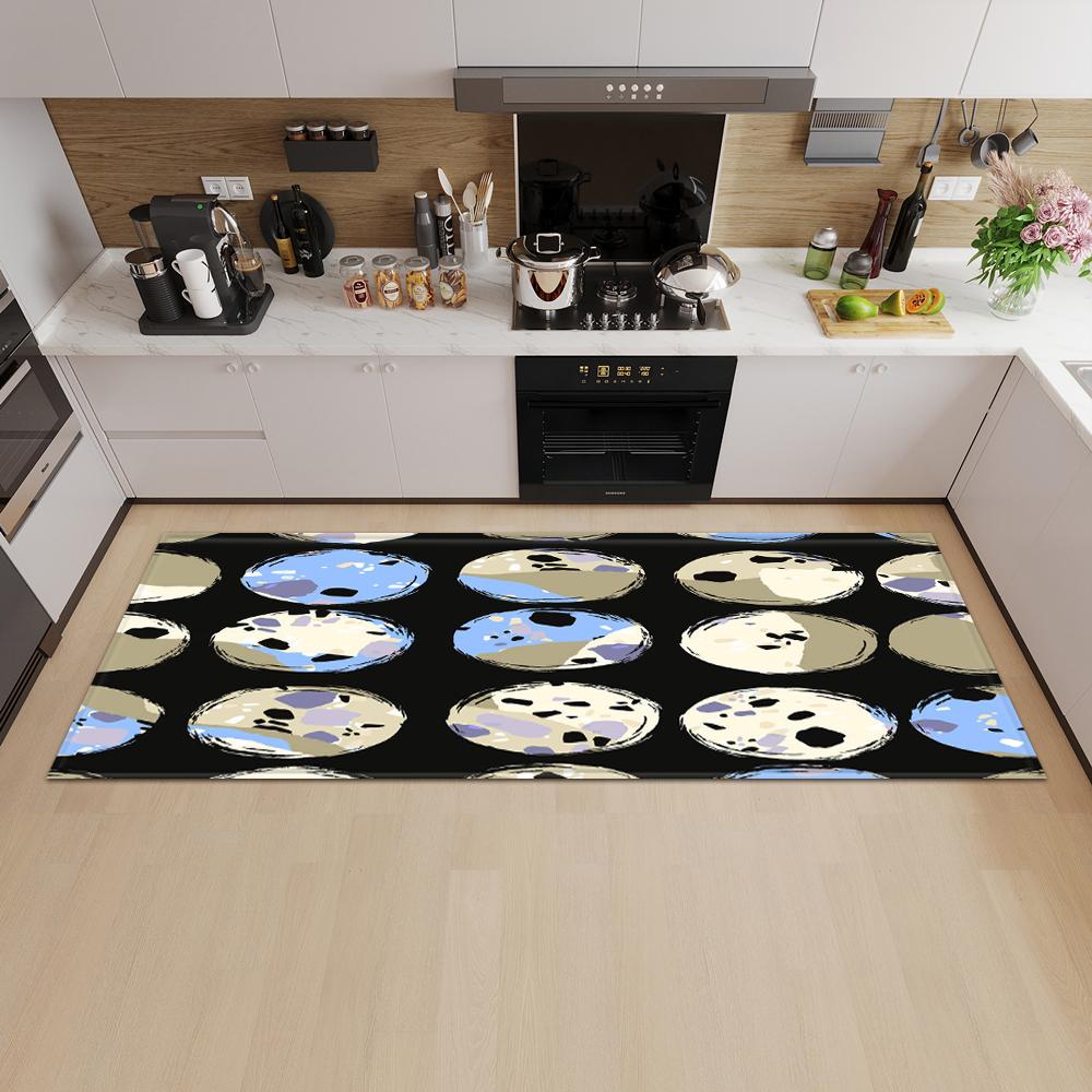 Kitchen mat entrance door mat bedroom long carpet home bathroom non-slip floor living room carpet