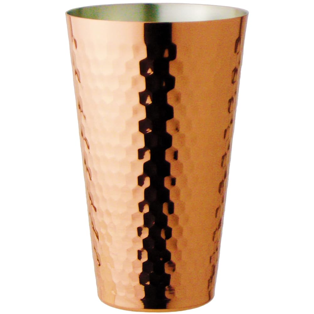 Nagao Tsubame-Sanjo Pure Copper Tumbler Highball Glass 450ml Made in Japan