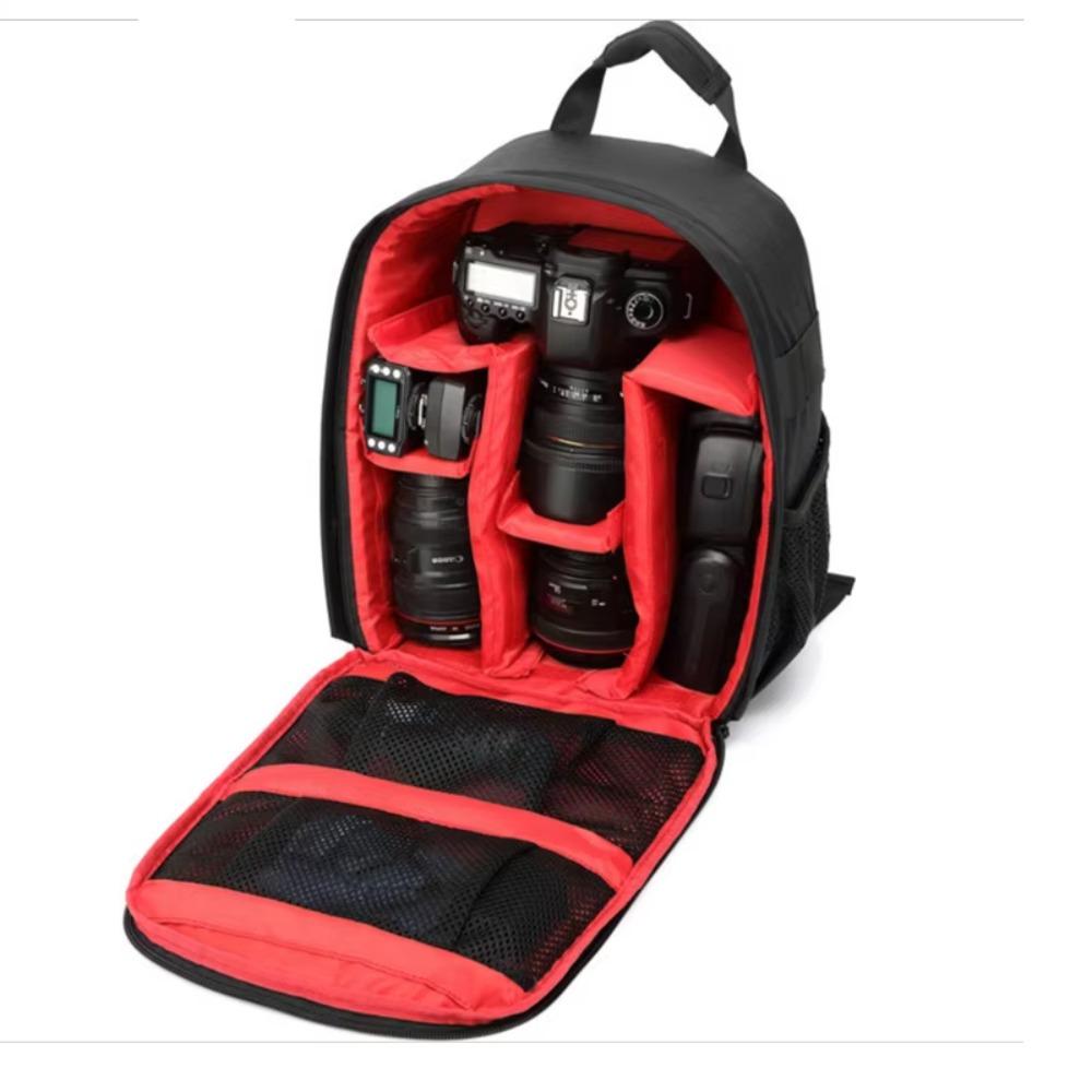 Wear Resistant Camera Bag Multi-functional Camera Lens Pouch Camera Storage Bag  Travel