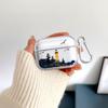 Oil Painting Lighthouse Ship Clear Earphone Cases Cover Case For Airpods Pro2 1 3 Pro 4 Pro3 2