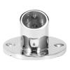 60 Degree Round Tube Base Hand Rail Railing Fitting 316 Stainless Steel Marine Boat Hardwares25mm 1in