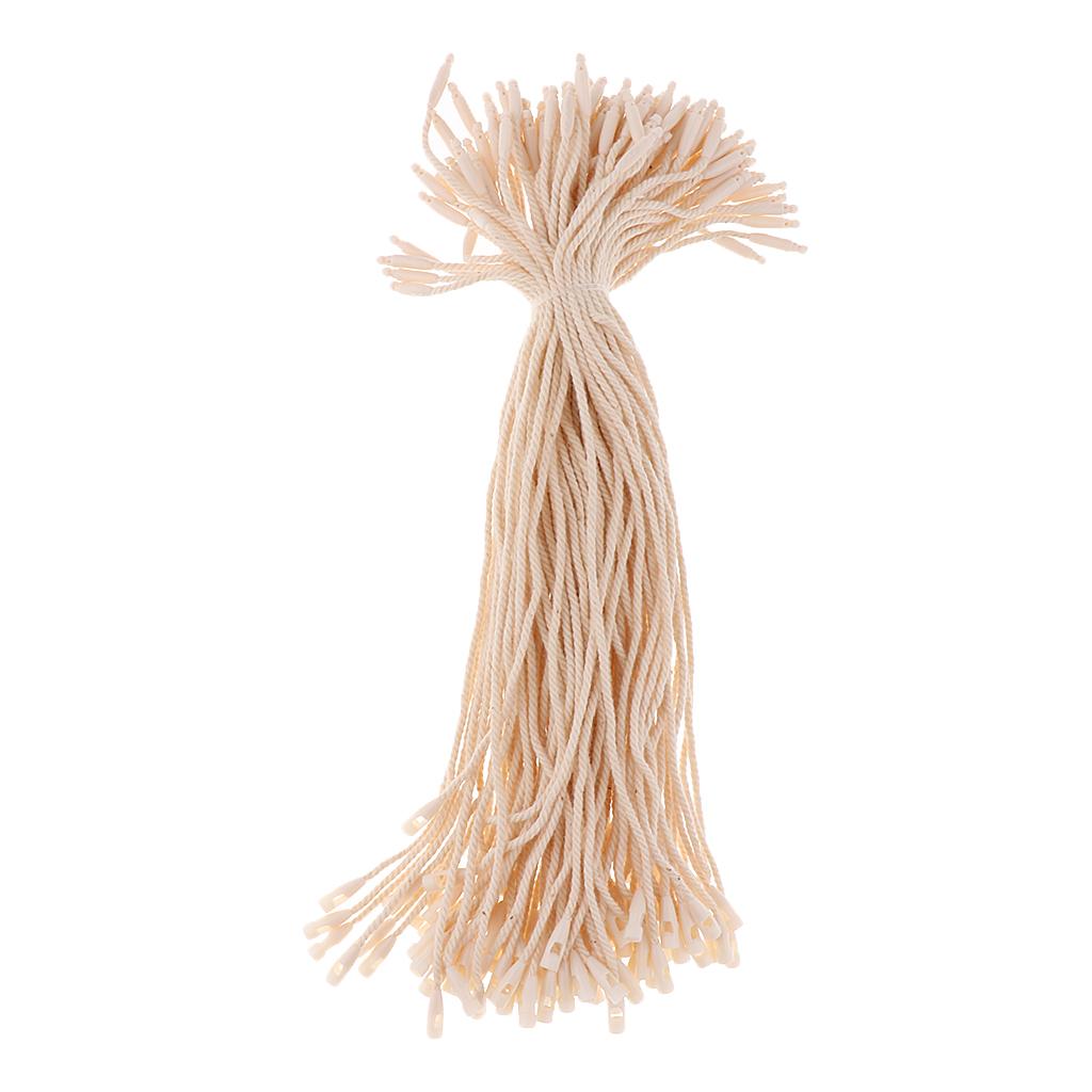 7“ - Pin Loop Fastener String Tag FLAT HEAD