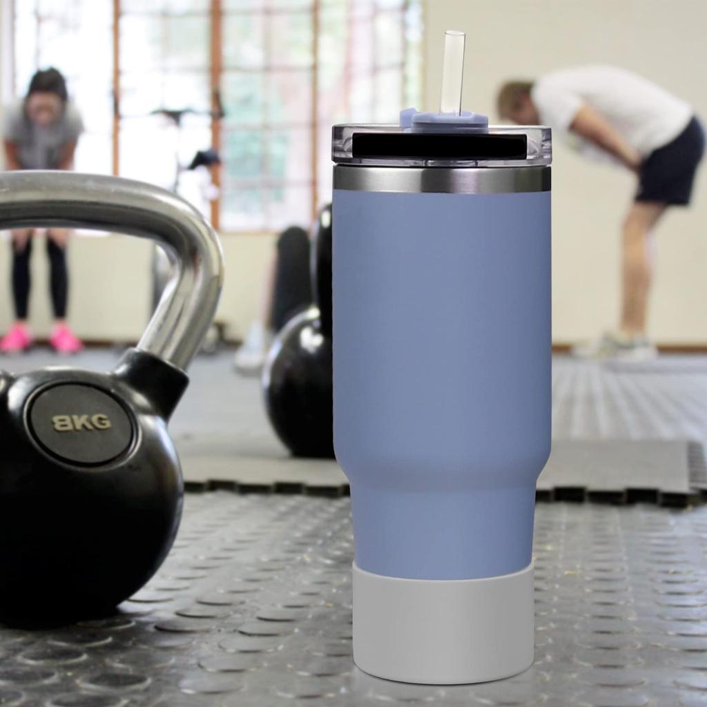 2 Pieces Of 7.5cm Silicone Solid Color All-match Fashion Environmental  Space Cup Bottom