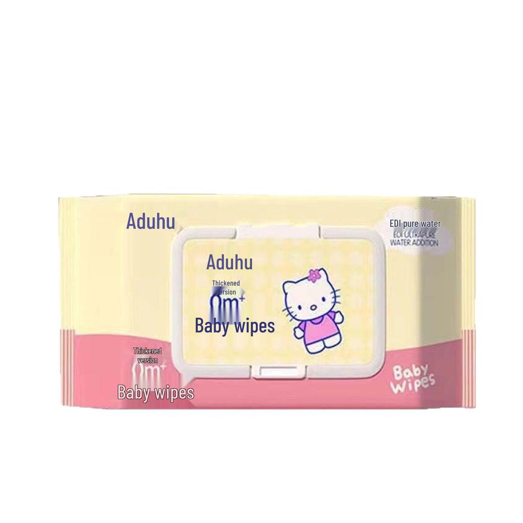 Non-Irritating Baby Wipes for Infants & Toddlers - Pure Water Clean for Face & Bottom