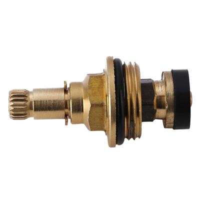 Brass Faucet Tap Valve Spool Faucet Cartridge Hot And Cold Water Spool G1/2 20 Tooth Cartridge Valves Bathroom Accessories