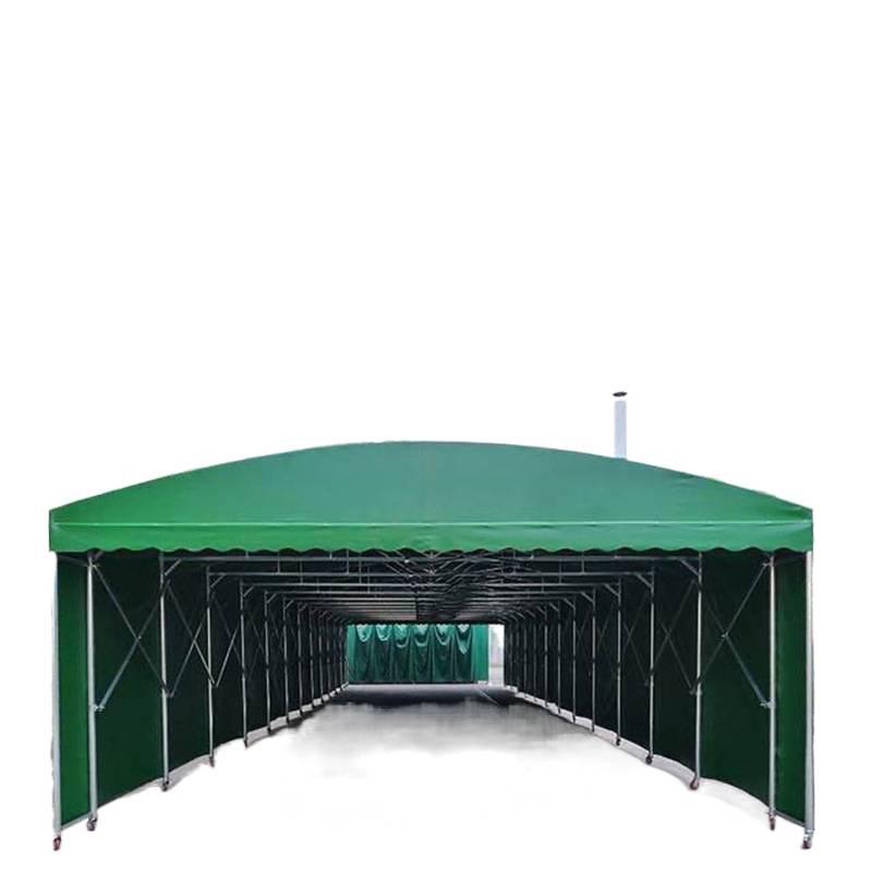 Retractable Awning & Sun Shade for Large Stalls, Warehouses, or Parking Sheds