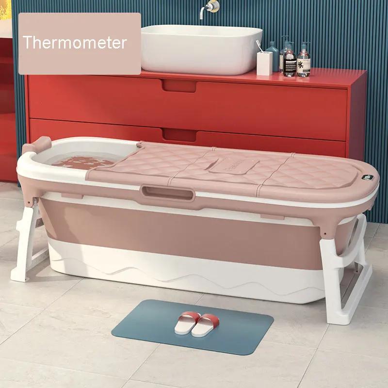 Freestanding Bathtub Toddler Children Twins Family Kids Plastic Silicone Luxury Large Bath Tub Portable Foldable Bathtub