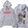 Band Musicale Gorillaz PUNK ROCK Maglione Motivo Cartone Animato con Cappuccio Abbigliamento Casual e Trendy Vintage Y2K Oversize