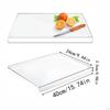 Acrylic Board for Kitchen Surface, Non-Slip Protector Cooking Space