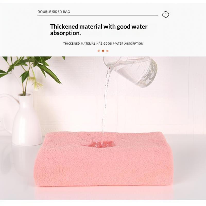 Soft Coral Fleece Wearable Bath Towel With Front Pocket Fast Water Absorption For Home Shower Spa Daily Use