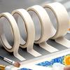 Low Viscosity Masking Tape White Single Side Tape Adhesive Crepe Paper for Oil Painting Sketch Drawing Supplies