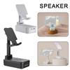 Bluetooth Lautsprecher Haushalt und Faltbare Telefon Halter Sound 1200mAh TF Box Suppot Tabletten gebaut U7G6