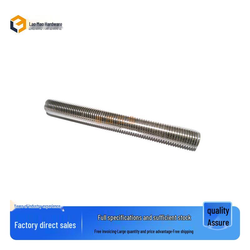 4.8 Grade Galvanized Full Thread Screw Rods: 1 Meter, M6-M36 M14 1m [1 piece]