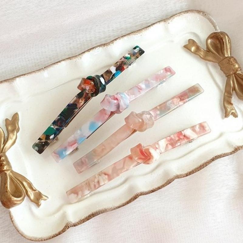 by JINJU RIBBON French Twist Knot Automatic Hair Barrette