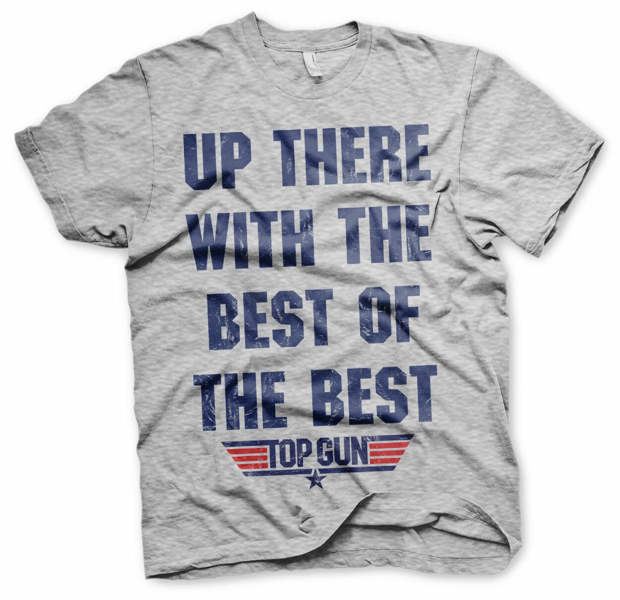 Maglietta Da Uomo Licensed Top Gun Con I Migliori Dei Migliori Taglie S-XXL XXXL
