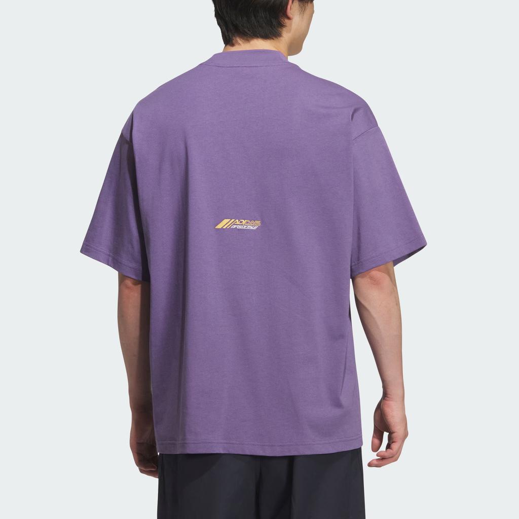 adidas Originals SS25 Moto Loose Fit Comfortable Short Sleeve T-Shirt Men Tops KH1196
