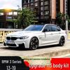 BMW 3 Series (2013-2019) M3 Conversion Kit: Front/Rear Bumpers, Side Bumpers, Hood & Fenders (F30/F35).