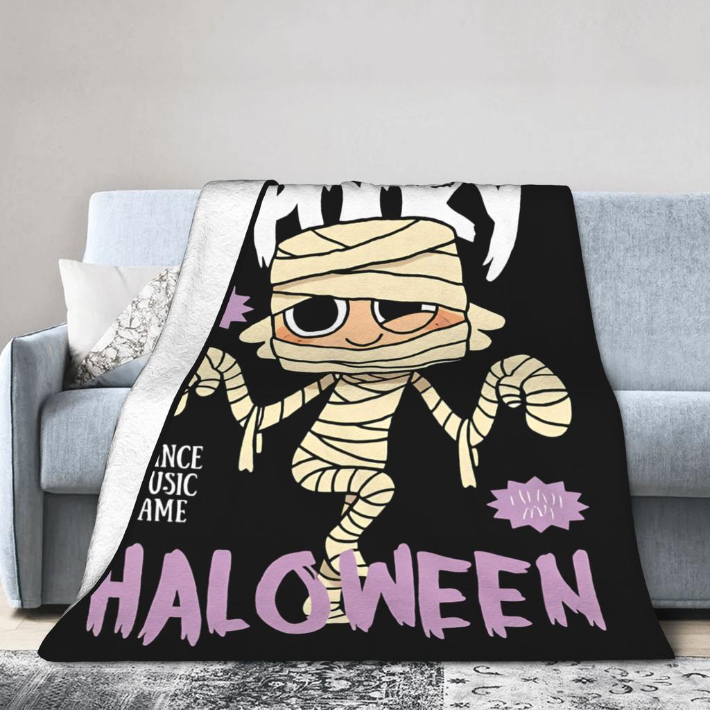 Dandys World Vee Shelly Goob Gigi Strickdecken Fleece Cartoon Superweiche Überwürfe für Bett, Couch und Tagesdecke