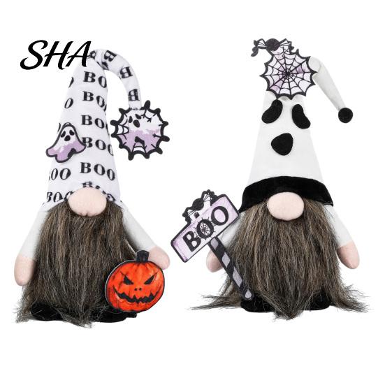 Halloween Themed Decorations Gnome Decor, Faceless Doll Figurine for Shelf Table, Spooky Ornaments Cute Ornament Party Home, Trick or Treat