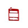 For Hyundai KONA SX2 LHD Red Interior Trim  Window Button/Door Bowl Cover/Front Water Cup Holder/Steering Wheel Decoration