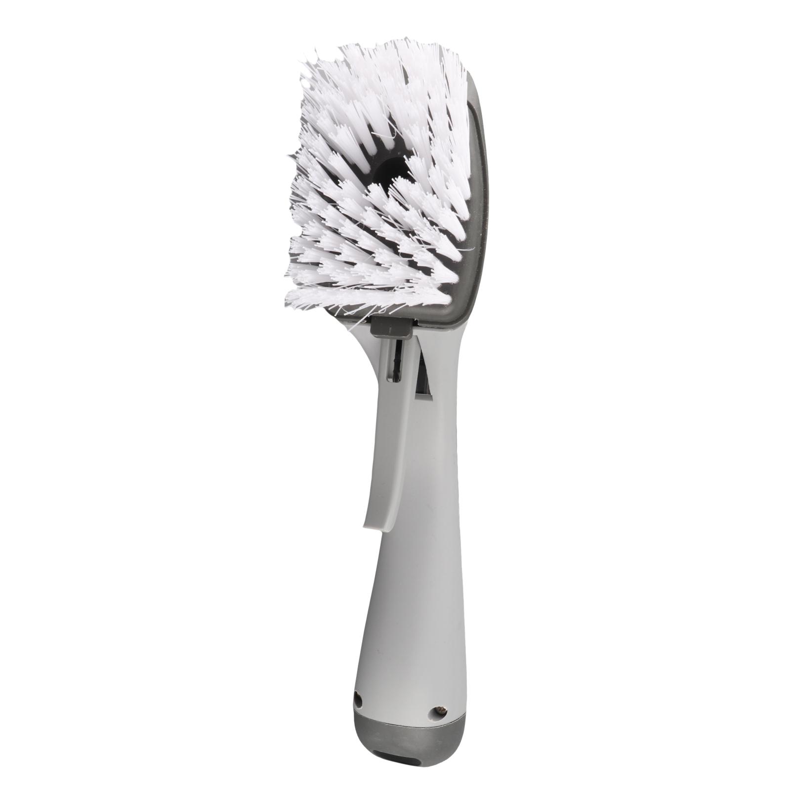 

Handle Clning Brush with Soap Dispenser for Kitchen Pan Pot Sink and Dish Washing