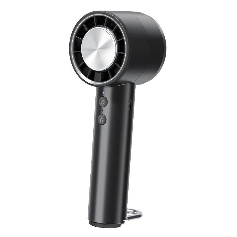 2025 USB Portable Mini Turbine Ice Fan: 100-Speed Digital Display Outdoor Handheld