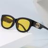 Korean Style Retro Square UV Protection Sunglasses - Classic, Versatile, High-End Feel