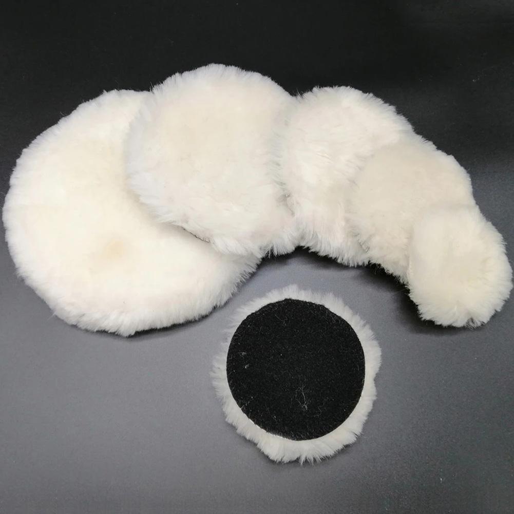 Tampă universală de lustruit pentru mașină 3/4 inch pentru mașină de lână moale M10/M14 Polizor de lustruit cu ceară Discuri de lustruit caroserie Accesorii de curățare