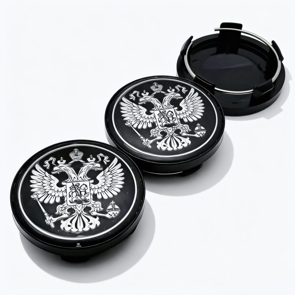 4pcs Russian Coat of Arms Logo Emblem Car Wheel Center Caps 58MM 54MM Wheels Hub Cap Rim Hubcaps Dust Cover Replace Accessories
