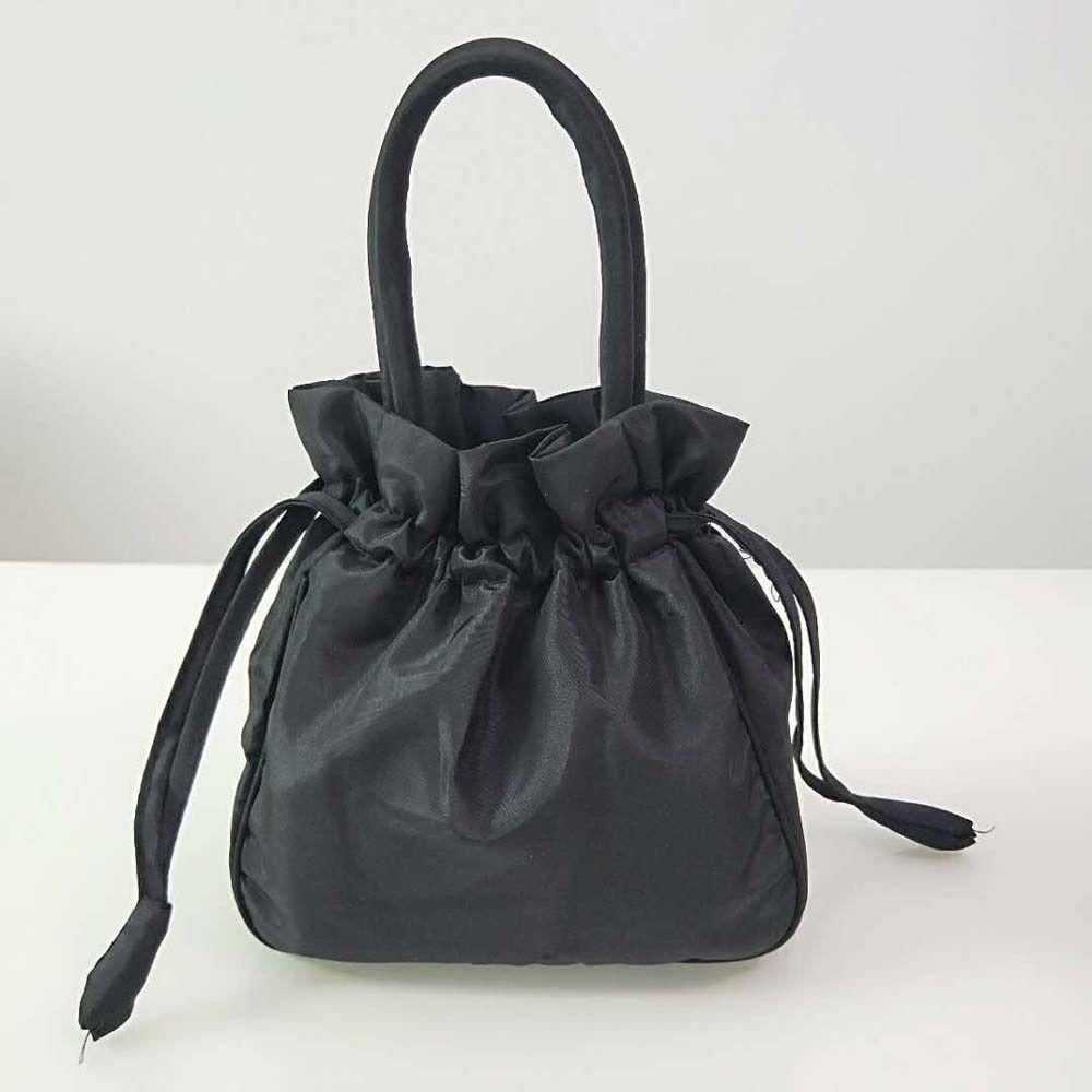 Ethnic Style Hanfu Drawstrings Bag Leaf Small Purse Wallet Embroidery Flower Handbag  Shopping