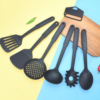 Antihaftbeschichtetes Küchenutensilien-Set Nylon 6-teilig Hitzebeständige Kochwerkzeuge zum Braten Sautieren für die tägliche Essenszubereitung