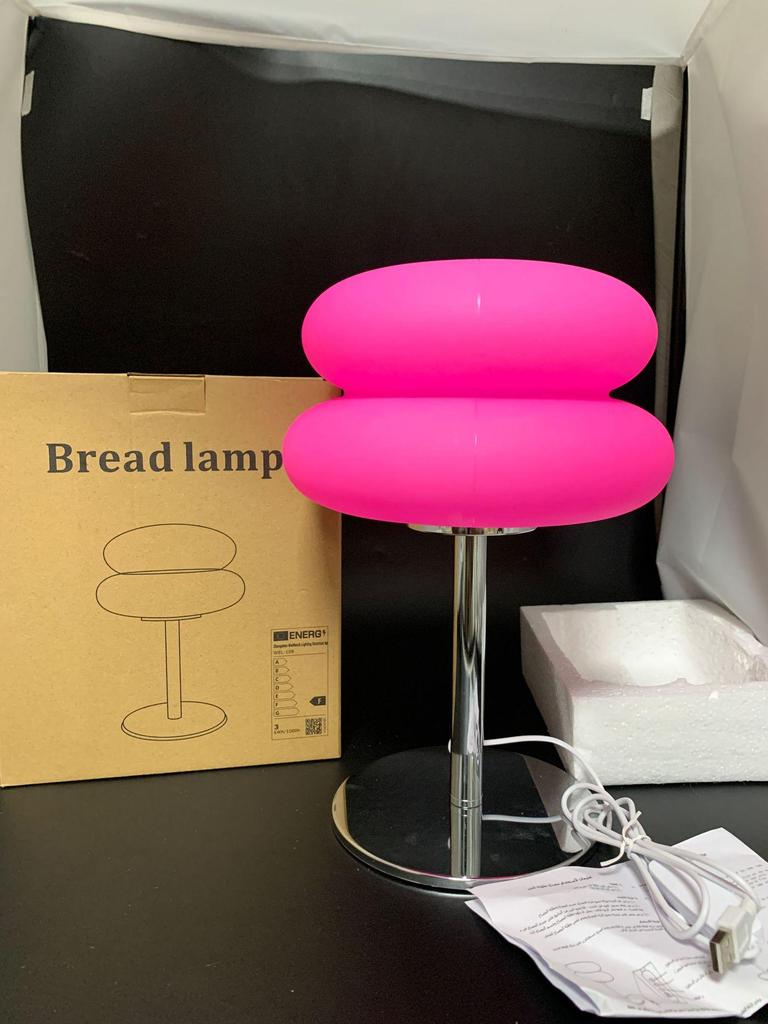 Nordic Bauhaus Mid-century Modern Creative Bedside Lamp for Minimalist Home Decor