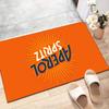 Aperol Spritz Polyester Carpet, Soft Indoor Mat for Office Chair, Living Room, Computer Desk - Decorative Home Office Rug Design