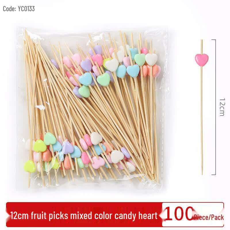 Disposable Bamboo Fruit & Cocktail Skewers