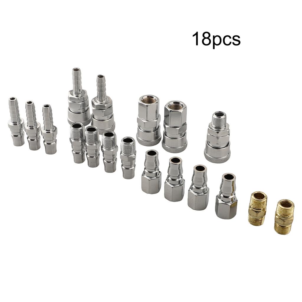 Luftschlauch-Fittings Stecker Buchse Schlauchverschraubung Kompressor Luftwerkzeuge Buchse Schlauchverschraubung Glatte Oberfläche Kompressor Luftwerkzeuge