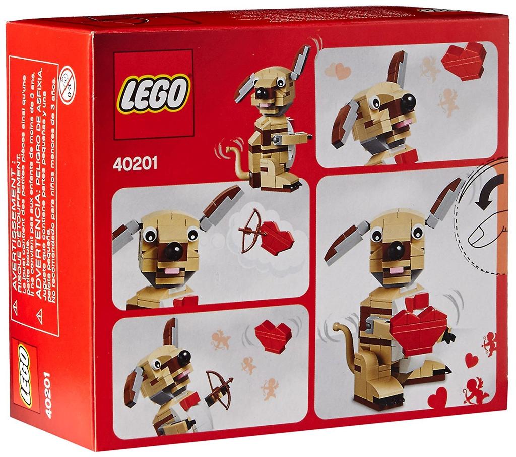 LEGO 40201 PES NA VALENTÝNA od LEGO