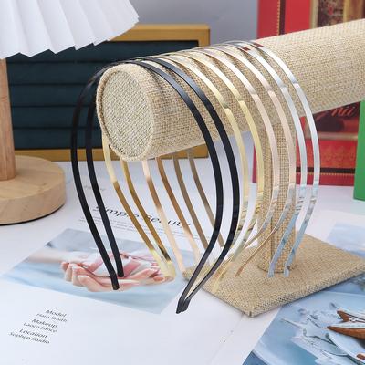 10Pcs Metal Headband 11x14cm Simple Headband Hair Fixing Head Hoop Unisex Headband for DIY Making Hairband Accessories Wholesale