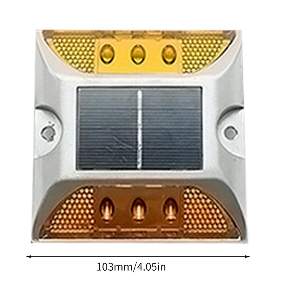 Driveway Reflectors Solar Solar Pathway Lights Outdoor Lasting Outdoor Warning Step Lights Solar Raised Pavement Marker