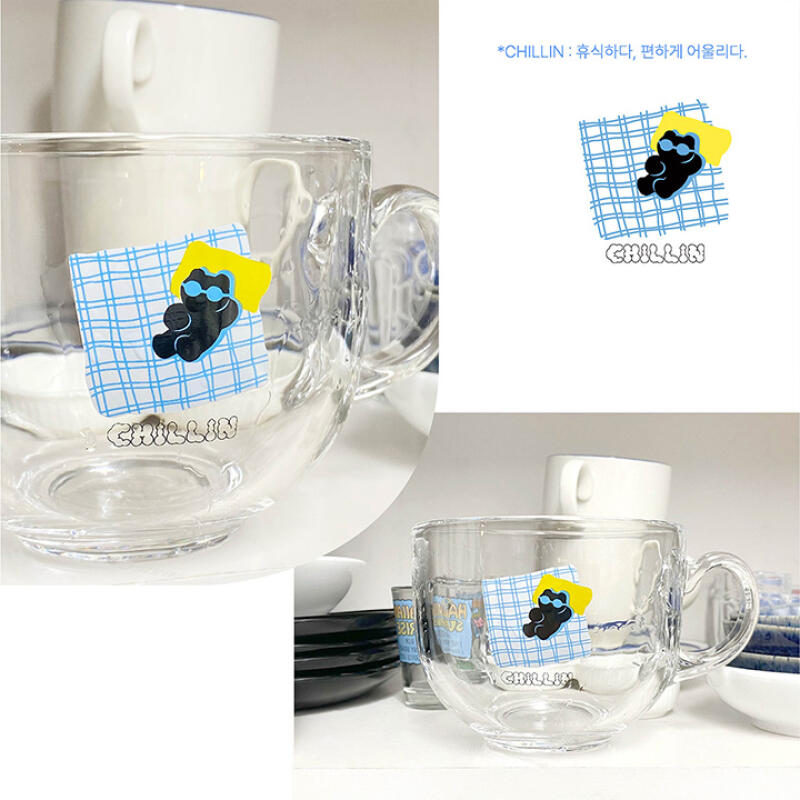 CHILLIN GLASS MUG | Glass Mug CHILLIN GLASS MUG | Glass Mug