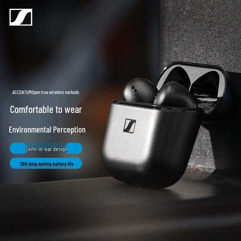 

Sennheiser ACCENTUM Open Semi-In-Ear True Wireless Headphones