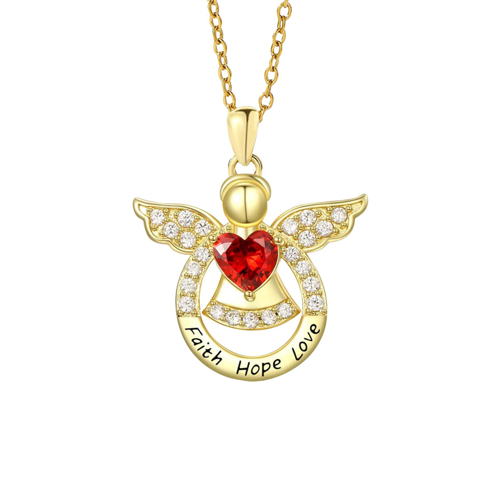 

Valentine s Day Necklace, Heart-shaped Pendant, Date Gift, Companion Gift For Encouragement And Support One Size белый