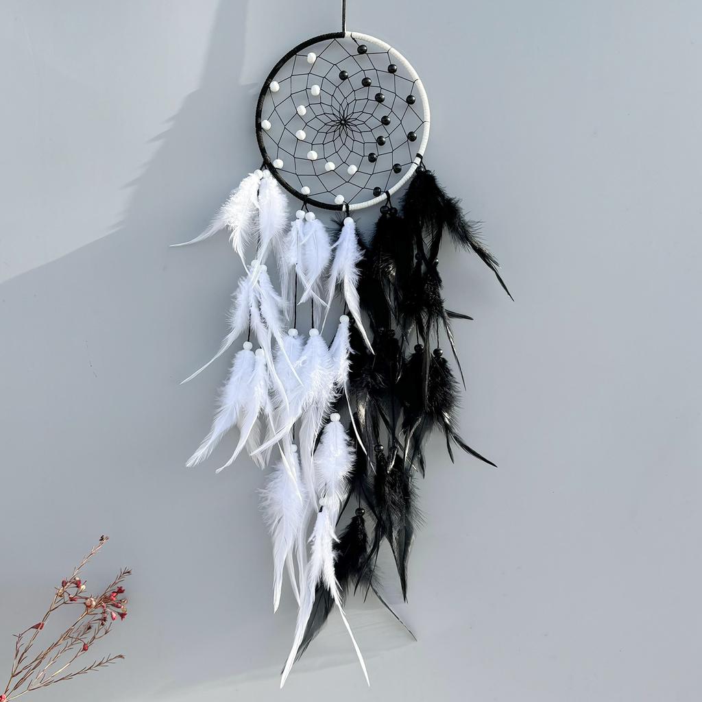 Home Decoration Indian Dreamcatcher Room Wall Decoration Simple Wind Two-color Dreamcatcher Home Decoration Hanging Decoration Dreamcatcher Hanging