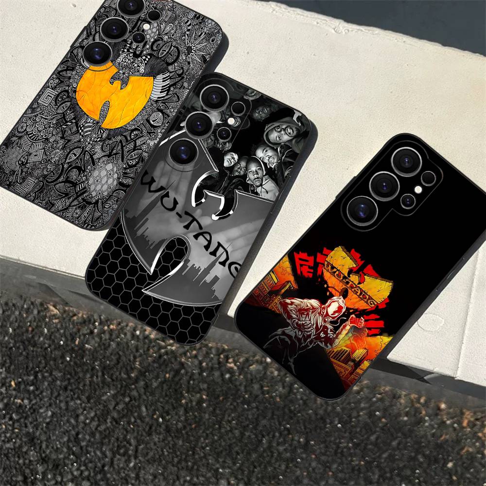 W-WU-T-TANG C-CLAN Phone Case For Samsung S 24 Fe 25 Ultra Plus 20 Lite 21 30 22 23 24 22 Ultra 5G Fundas