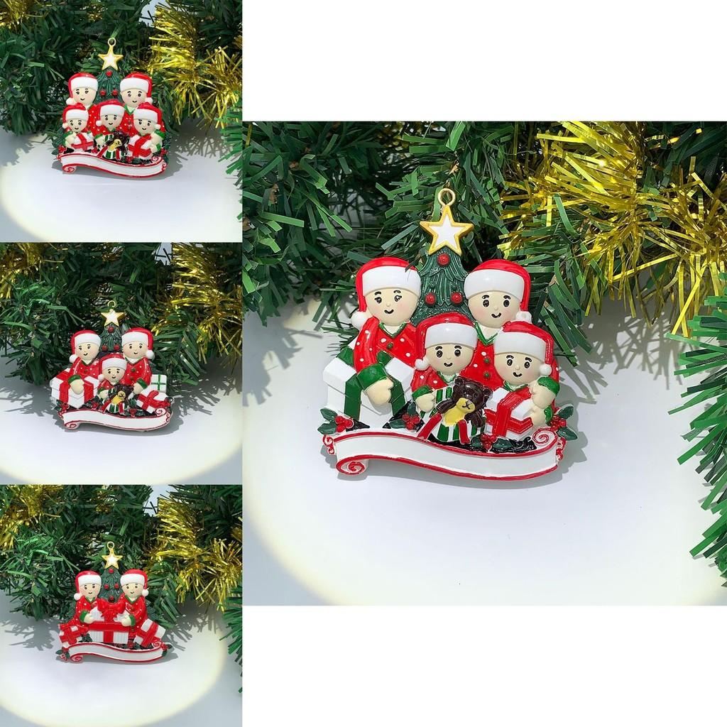 Adorable Five Pointed Star Christmas Ornament Featuring Cute Bear And Snowman For Festive Decor